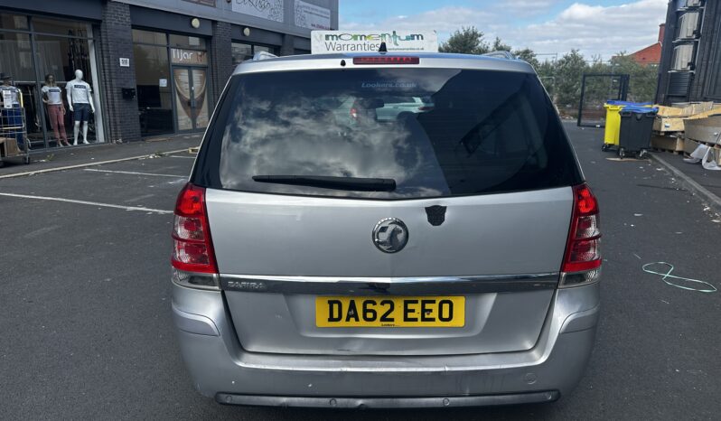 Vauxhall Zafira B 2012 1.6 Petrol full